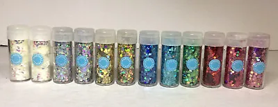 Martha Stewart Hexagon Confetti Glitter Set Of 12 • $17.99