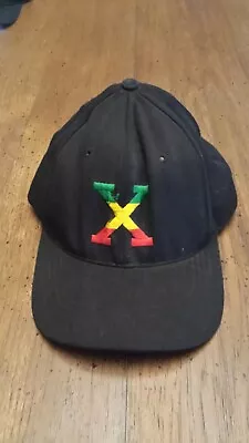 VINTAGE 90s Malcolm X Snapback Hat Miller's Outpost Made In USA • $130