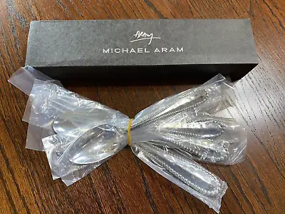 MICHAEL ARAM MOLTEN 20 Pc SETTING DOR 4 FLATWARE SS NIB 3325102 • $269.95