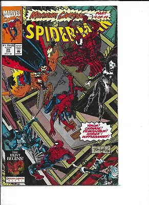 Spiderman (Marvel 1993) NM #35 VENOM! MAXIMUM CARNAGE Pt. 4 ! • $2.49