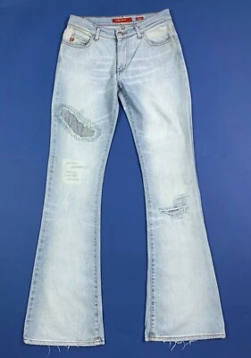 £36.97 • Buy Miss Sixty Tommy Womens Used Bootcut Jeans W27 Size 41 Leg Flared Denim T7455