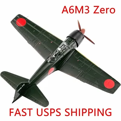 1/72 WWII Japanese A6M3 Zero Military Aircraft Fighter Diecast Model • $22.99