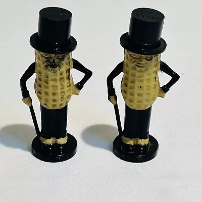 Vintage Planter's Mr. Peanut Advertising Salt & Pepper Shakers • $14.99