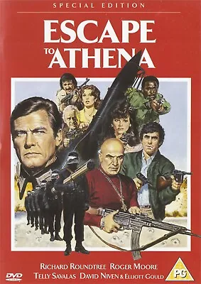Escape To Athena Special Edition - Roger Moore David Niven - NEW Region 2 DVD • £4.48