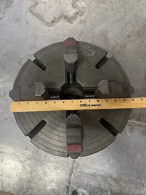 14” Burnerd Made In England Lathe Chuck 4 Jaw Manual 3” Center Bore A2-6 Mount • $450