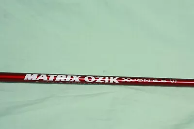 Matrix Ozik X-con 6.5.335 Tip Stiff Flex Graphite Shaft  42  • $45