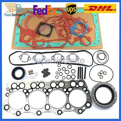 For Mitsubishi Fuso Canter FG Trucks Rosa FE 4D34 4D34T Engine Gasket Kit • $51.37