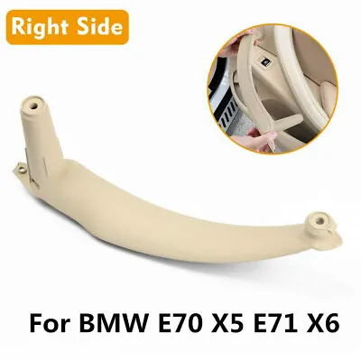$12.49 • Buy Car Interior Rear Right Passenger Door Handle Pull Trim Cover For BMW E70 X5 X6