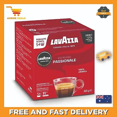 Lavazza A Modo Mio Espresso Passionale 54 Coffee Capsules Ideal For A 40Ml • $51.88