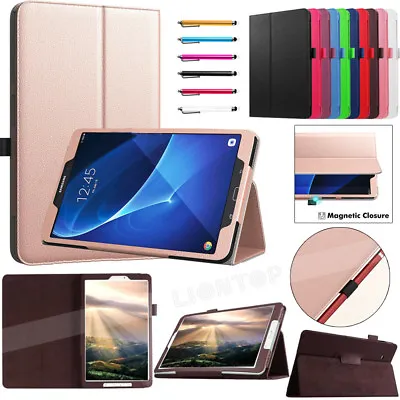 $14.29 • Buy For Samsung Galaxy Tab A A6 7  8.0 10.1  Tablet Flip Leather Smart Cover Case 