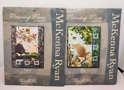 McKenna Ryan Morning Mews Clifford And Chip Quilt Patterns Lot Of 2 • $19.99