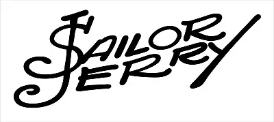 Sailor Jerry Decal 220 X 90 Mm Choose Your Color • $16