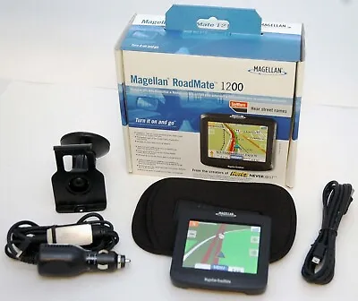 Magellan RoadMate 1200 Car Portable GPS Navigator System Kit Set USA MAPS • $31.30