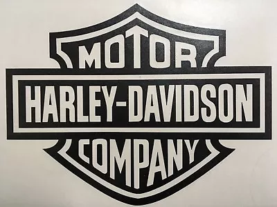 Harley Davidson Stickers Gloss Black Vinyl Avery Graphics Small • $9.99