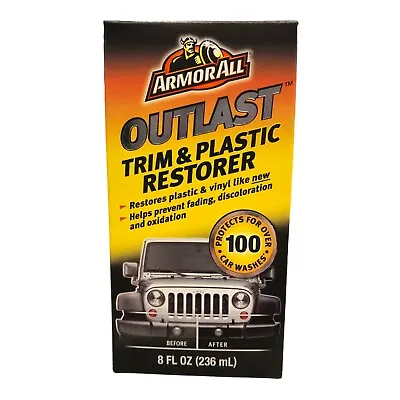 ArmorAll Outlast Trim & Plastic Vinyl Rubber Restorer 8oz Cars Truck Boat • $13.45