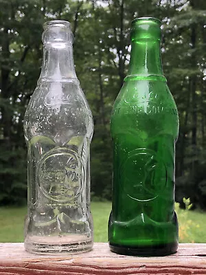 2 Vintage CASCO Cola Soda Portland Maine Native American Indian Logo Bottles • $95