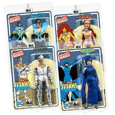 New Teen Titans Mego Style Retro Set Of 4 - Each Signed - George Perez 8in Af • $179.99