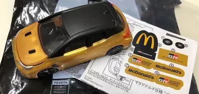 [in Stock] Tomica TOYOTA GR COROLLA GOLD 2024 McDonald Happy Meal Toy • $23.55