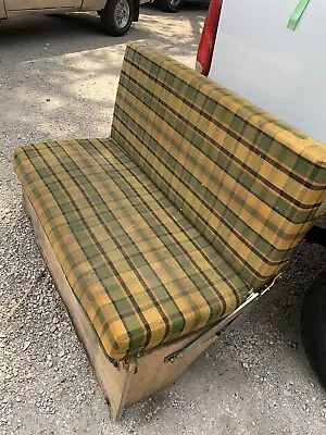 Original Volkswagen Bus Camper Westfalia Westy Green Rock Roll Seat Folding WOW • $295