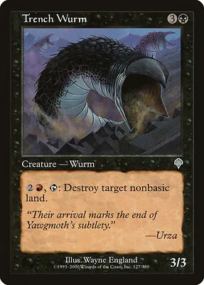 Trench Wurm - Foil INV LP MTG • $2.70