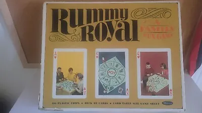 Vintage 1965 Rummy Royal Card Board Game Set By Whitman • $12.99