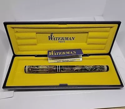 Vintage Waterman Paris Fountain Pen Medium With Case • $0.99