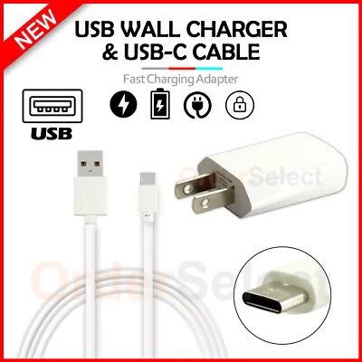 Wall Charger+USB Type-C Cord For Motorola Moto G Fast/G Power/G Stylus/G 5G Plus • $5.89