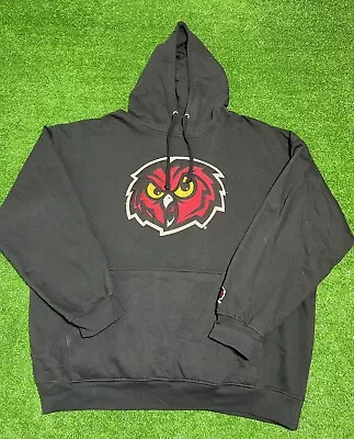 Vintage 90s Temple University Owls Hoodie Sweatshirt Pullover Mens Size 2XL • $39.99