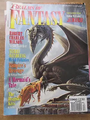 Realms Of Fantasy 1995 V2 #2 Magazine Rpg D&d Merp Larp Gurps Jumanji Vgc Vtm • £6.99