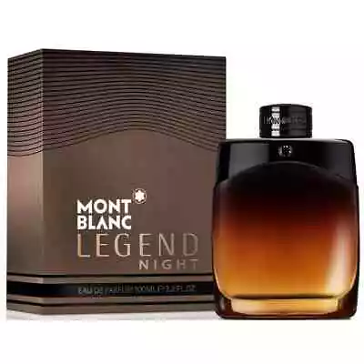 Legend Night By Mont Blanc  3.4oz EDP MEN NIB • $45.45