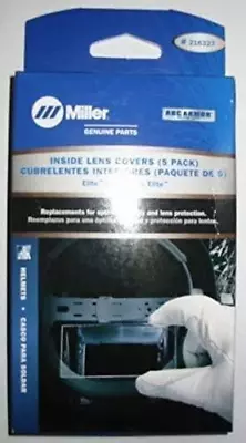 Miller 216327 4 1/4 X 2 1/2 Inside Lens Cover For Use With Elite Digital Elite • $24.98