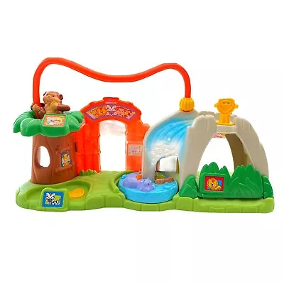 Fisher Price Little People Surprise Sounds Animal Zoo Peek Play Set Interactive • $79.95