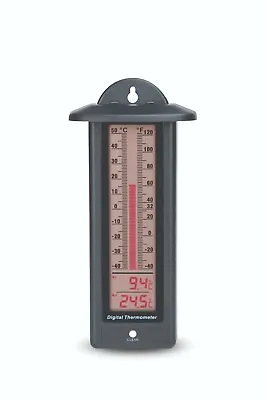 Max Min Digital Thermometer With LCD Bar Graph • £9.99