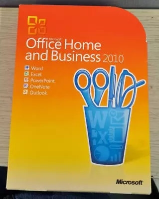 £29.95 • Buy Microsoft Office 2010 Home And Business - UK Retail Product Key Card + Case
