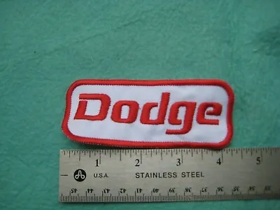 Dodge  Racing Team Service  Parts Dealer   Uniform  Patch • $9.99