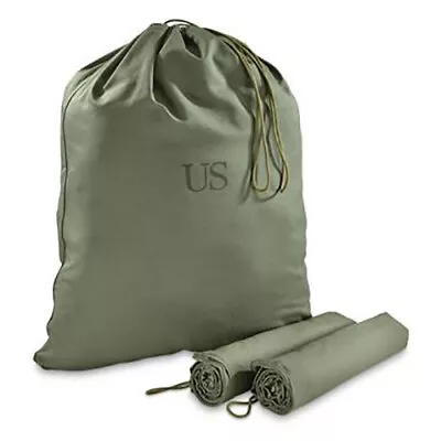 Authentic US Military Waterproof Clothing Bag OD Keep It Safe And Dry! Fast Ship • $12.32