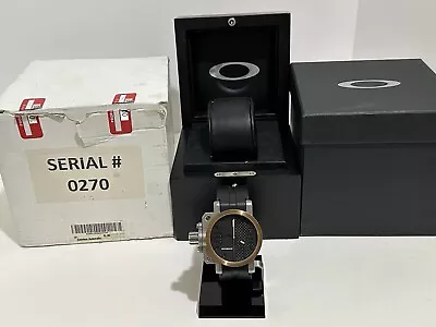 New Oakley Gearbox Automatic Watch Serial #0270. Oakley Watch. Collector’s Piece • $3000