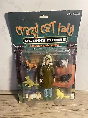 Crazy Cat Lady Action Figure By Accoutremonts 2004 New & Sealed Gift • £14.99