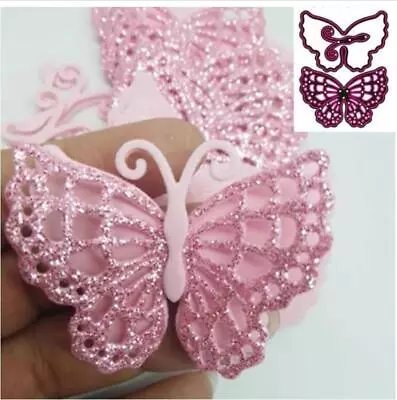 Butterfly Metal Cutting Dies Stencil Scrapbooking Embossing Paper Cards Crafts • $6.29