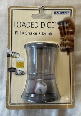 £4.81 • Buy Barbuzzo Loaded Dice Shot Drinking Game NIB