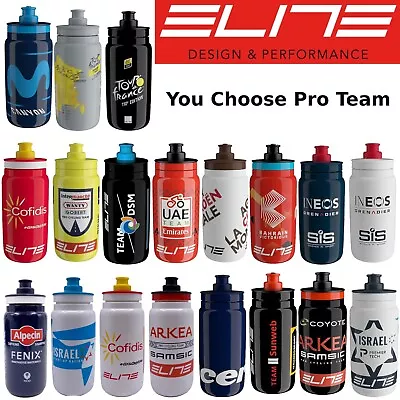 Elite Fly Pro Team 550ml BPA-free Bio Water Bottle Assorted Teams Colors • $12.92