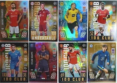 $6.99 • Buy UEFA Champions League Match Attax 2021/22 Limited Edition 100 CLUB Card Singles
