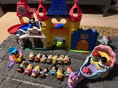 £32 • Buy Fisher Price Little People Disneyland Magic Kingdom Playset  Rare Hard To Find