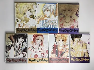 Chocolat 1-7 Lot Manhwa Manga Anime English Romance Ice Kunion Shin JiSang Geo  • $74.99