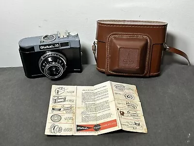 Vintage Global 35 Camera With Case & Manual • $29.95