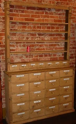 Unique Antique French Multi Drawer 19th Century Apothecary Store Cabinet---16050 • $4900