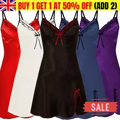 Women Ladies Sexy Valentine Lingerie Lace Babydoll Underwear Nightwear Sleepwear • £3.99