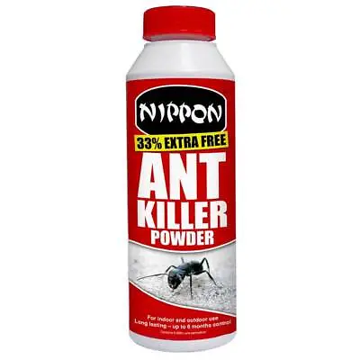 Nippon Ant Killer Powder Ants Bait Wasps Nest Killer Powder 33% Extra Free 400g • £7.50