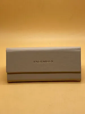 Karen Millen Beige Faux Leather Triangular Shaped Glasses Case • £14.99