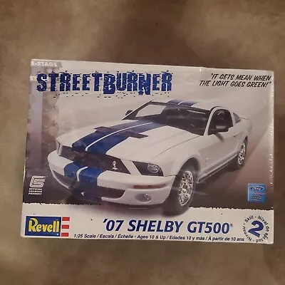 Revell Street Burners 1/25 2007 '07 Ford Shelby GT500 Mustang Model Car Kit New  • $42.99